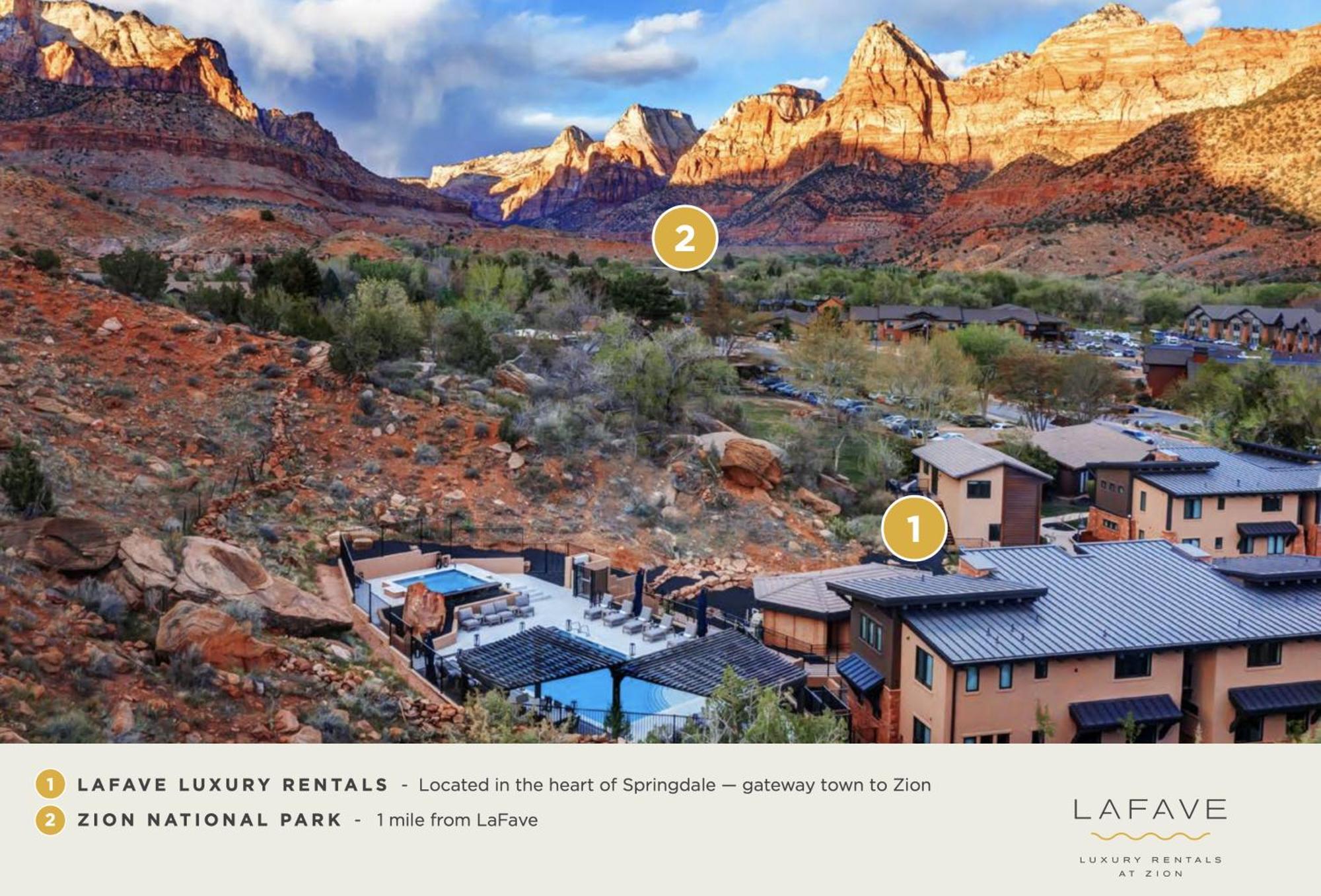 ספרינגדייל Lafave Luxury Rentals At Zion מראה חיצוני תמונה